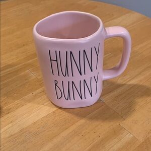 Rae Dunn Pink 'Hunny Bunny' Mug